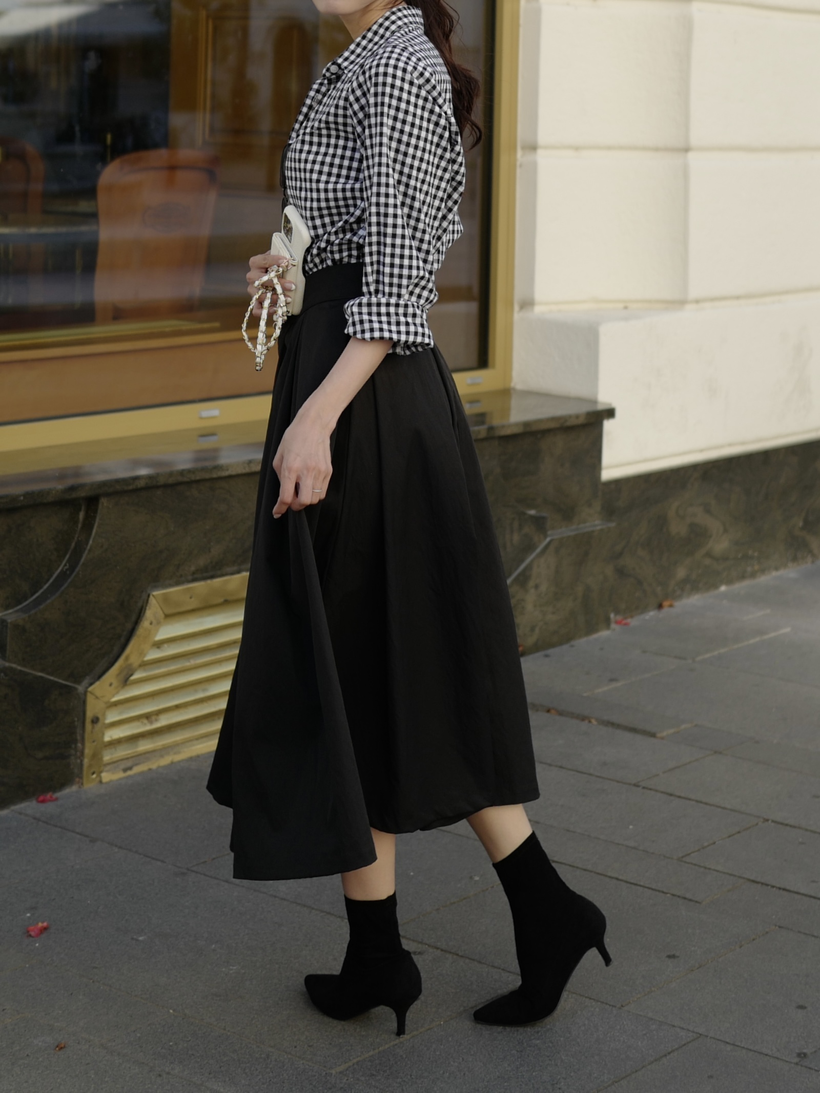 プリーツフレアスカート | 詳細画像10